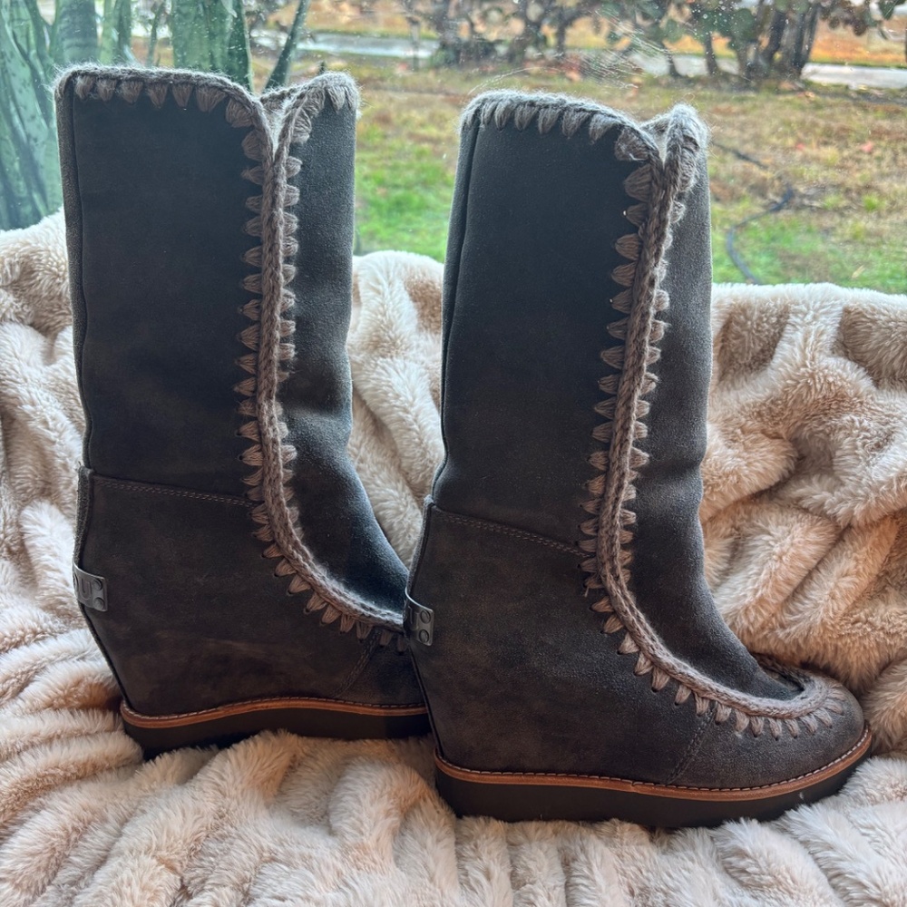 MOU French Wedge Boots 38 - Picture 5 of 6